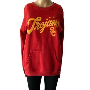 Cardinal USC Trojans Penelope Size M Crew Neck Sweatshirt